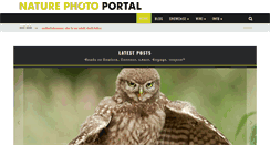 Desktop Screenshot of naturephotoportal.com